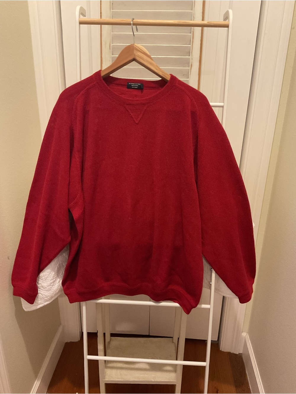 Johnnie Walker Men's Red Crewneck Sweater